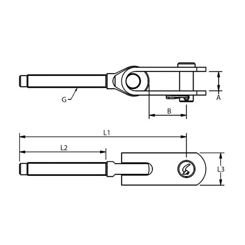 Wave Line Thread Toggle